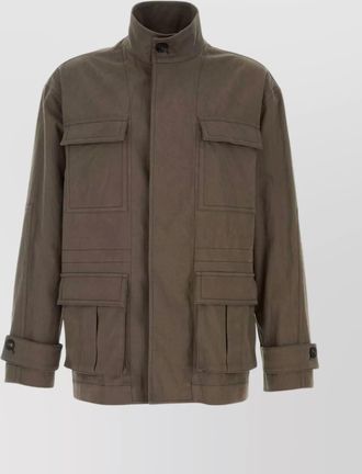 Ferragamo cotton military jacket
