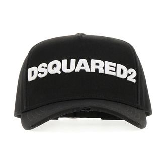 Dsquared2 Hats & Caps, male, Black, ONE SIZE, Stylish Hats Collection