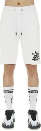 Cult of Individuality Cotton Sweat Shorts in White at Nordstrom Rack, Size Xxx-Large