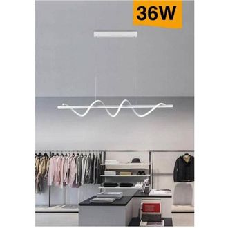 Trade Shop Trade Shop Traesio - Trade Shop - Led Resumen 36w Modern Twist Bianco Luce 6500k 3000k 4000k B65-b