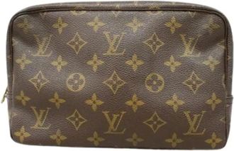 Louis Vuitton Pre-owned Clutches, female, Brown, Size: ONE SIZE Pre-owned Pouch
