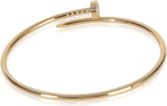 Cartier Pre-Owned Cartier Yellow Gold Small Model Juste Un Clou Bracelet