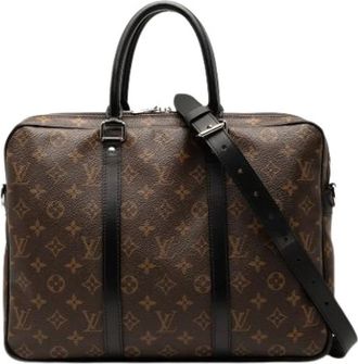 Louis Vuitton Pre-owned Handbags, female, Brown, Size: ONE SIZE Pre-owned Vintage Handbag