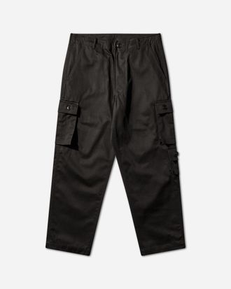 Wacko Maria Men s Wolf s Head Fatigue Pants Black