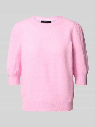 Vero Moda Comfort Fit Strickpullover mit Puff&auml;rmeln Modell DOFFY in Rosa, Gr&ouml;&szlig;e M