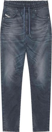 Diesel Jeans, Heren, Blauw, W30, Katoen, Blauwe Jeans met Zakken en Veters