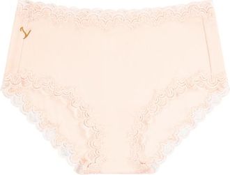 Uwila Warrior Soft Silk Briefs in Rose Quartz at Nordstrom, Size Xx-Large
