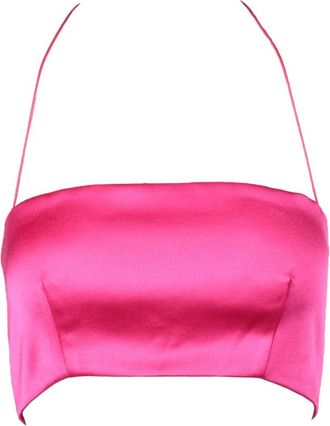 Nineminutes Avondtop - Dames - Tops zonder mouwen - Roze - 3XL - Polyester - Tops