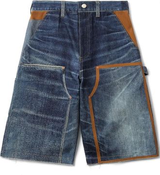 Andersson Bell Shorts in cotone denim - Blu