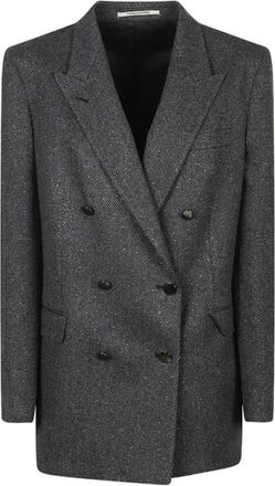 Tagliatore Jasmine Blazer - Dames - Blazers - Grijs - 2XS - Jassen