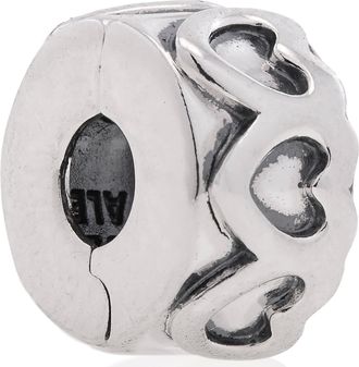 Pandora Heart Silver Clip