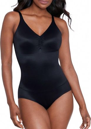 Miraclesuit Comfy Curves Wirefree Bodybriefer In Black