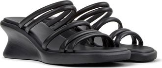 Camper Louise Wedge Sandal in Black at Nordstrom, Size 38