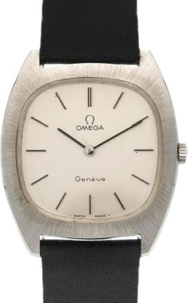 Omega Pre-owned Vintage Polshorloge - Dames - Vintage Horloges - Wit - ONE Size - Vintage