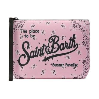 MC2 Saint Barth Clutches, female, Pink, Size: ONE SIZE Aline Clutch Bag