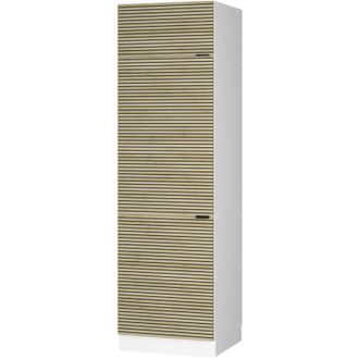 Vicco Armario Para Frigor&iacute;fico Empotrado Fame-line, Panel De Roble, 60 Cm