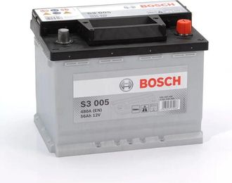 Bosch Bater&iacute;a De Coche 56 Ah 480 A En Bosch S3005