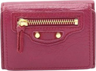 Balenciaga Pre-owned Wallets, female, Pink, Size: ONE SIZE Pre-owned Vintage Wallet