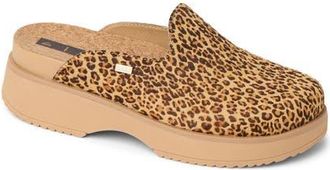 Reef Vista Skye Platform Clog in Leopard at Nordstrom, Size 10