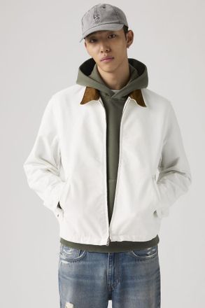 Levi's Chaqueta con cremallera completa Mechanics - Hombre - XL - Blanco / Coconut Milk