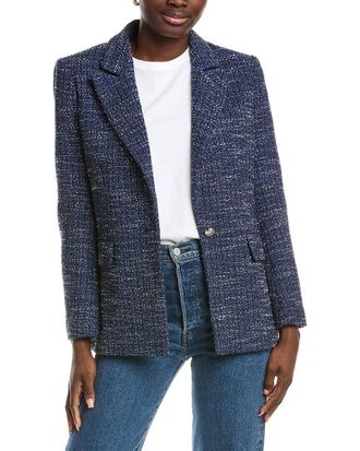 Maje Tweed Suit Blazer