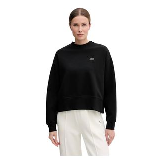 Lacoste Donna, Felpe, Nero, 2Xs, new
