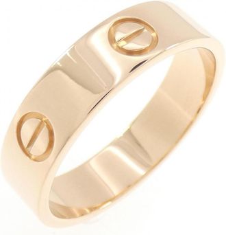 Cartier Pink Gold (18K) Band Ring (Pre-Owned)