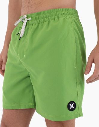 Hurley Mens Hurley Mens Volley Icon Solid 17 Sweat Shorts - Green - Size: 35/34/32