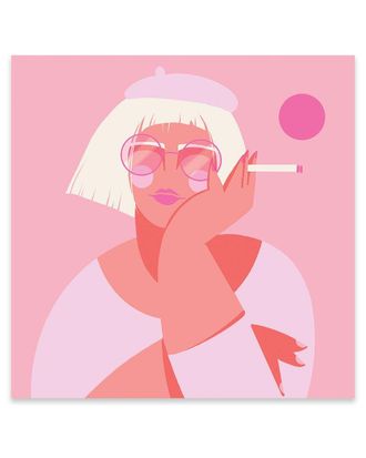 iCanvas Icanvas Paris Vibes Print On Acrylic Glass By Olga Masevich