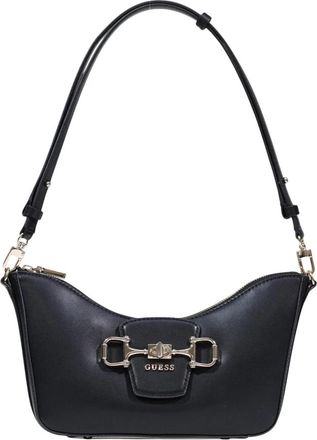 Guess Janie Convertible Schoudertas - Dames - Schoudertassen - Zwart - ONE Size - Tassen