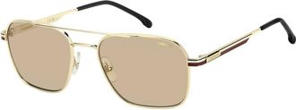 Carrera 379/S Zonnebril - Heren - Zonnebrillen - Geel - 57 MM - Accessoires