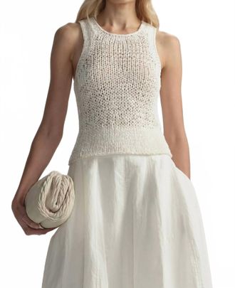 A.L.C. Nelly Top In White