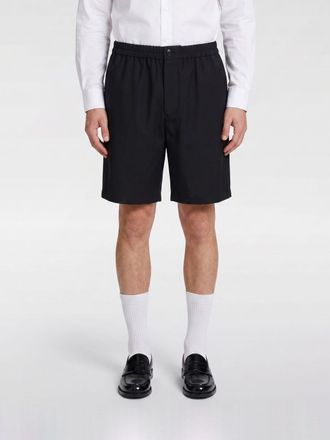 Ami Knee-Length Linen Blend Chino Shorts with an Elasticated Waist