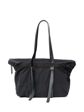 The Viridi-Anne buckle-detail tote bag - Black