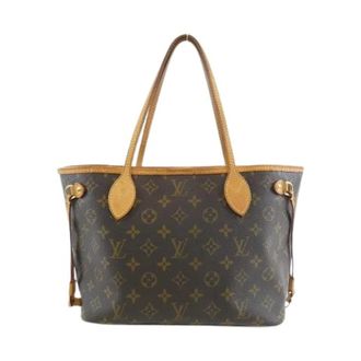 Louis Vuitton Pre-owned Tote Bags, female, Brown, Size: ONE SIZE Pre-owned Neverfull Monogram Tote Bag