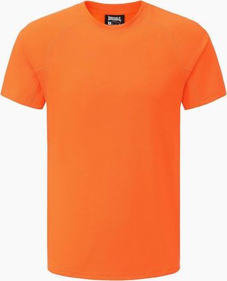 Lonsdale Mens Mens Neckline T-Shirts - Orange - Size: 36