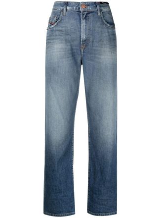 Diesel D-Reggy cropped jeans - women - Cotton/Spandex/Elastane - 27/32 - Blue