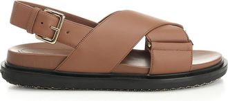 Marni Brown Leather Footbed