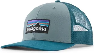 Patagonia P-6 Logo Trucker Hat Cap - Unisex | t&uuml;rkis
