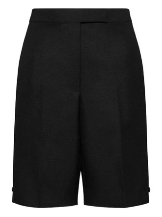 Thom Browne button bermuda shorts - Nero
