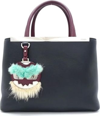 Fendi Pre-owned Leather fendi-bags - Dames - Vintage Handtas - Zwart - ONE Size - Leer - Vintage
