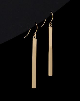 Italian Gold, Inc 14K Italian Gold Bar Drop Earrings