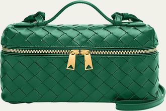 Bottega Veneta Bang Bang Vanity Intrecciato Leather Crossbody Bag