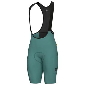 Al&eacute; Gravel Pro Bibshorts Velohose f&uuml;r Herren | t&uuml;rkis