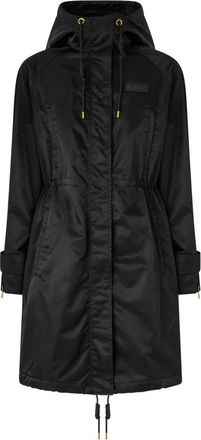 Pinko Delma Imbottito - Dames - Parka Jassen - Zwart - XS - Leer - Jassen