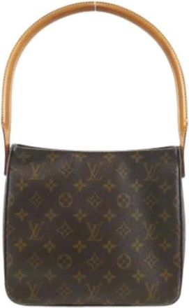 Louis Vuitton Pre-owned Shoulder Bags, female, Brown, Size: ONE SIZE Pre-owned Canvas Shoulder Bag