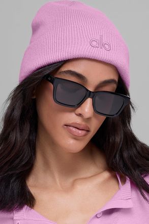 Alo | Notable Beanie Hat in Candy Heart Pink