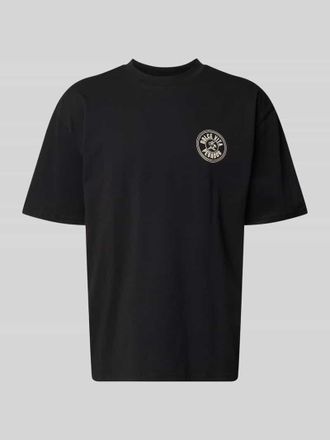Pegador Oversized T-Shirt mit Label-Print in Black, Gr&ouml;&szlig;e XXL