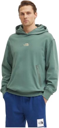 The North Face Fitness, Heren, Groen, S, Katoen, Hooded Sweatshirt