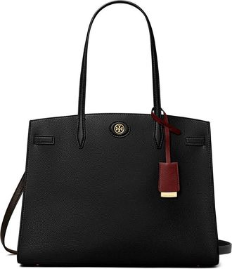 Tory Burch Robinson Pebbled Leather Satchel